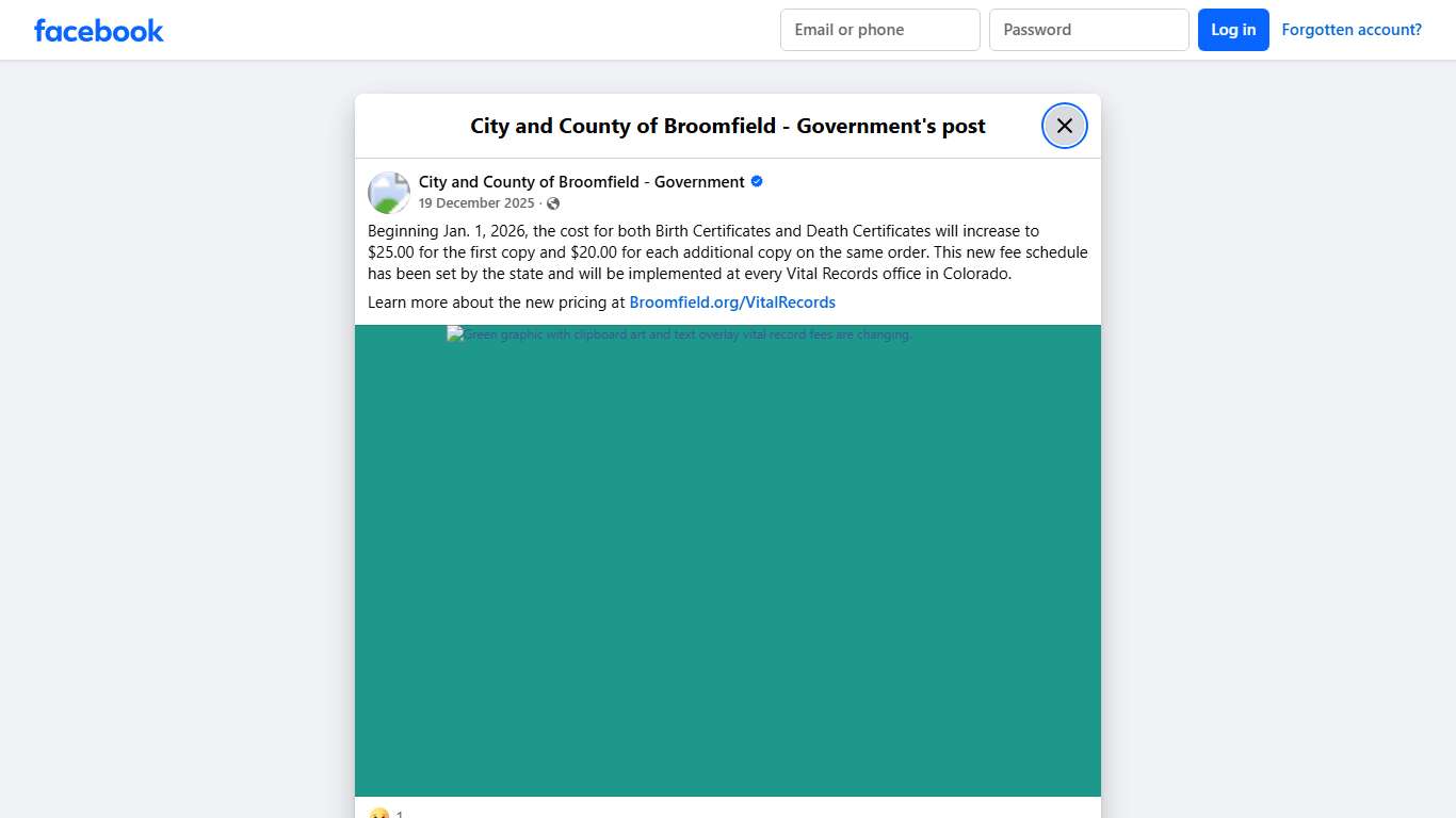 Beginning... - City and County of Broomfield - Government Facebook